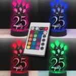 Balonlu Doğum Günü Yaş Led Lamba Hediyesi