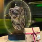 Kişiye Özel Oval Diş Hekimi Hediyesi Dentist Led Lamba