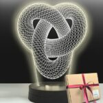 Mimara Özel Horizon Sarmal 3d Modelli Led Gece Lamba Hediyesi