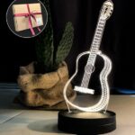 Müzisyene Özel Gitar Modeli Led Lamba