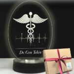 Tıp Rozeti Doktorlara Özel Led Lamba