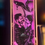 Ahşap Çerçeveli Kişiye Özel Resimli Işıklı Tablo