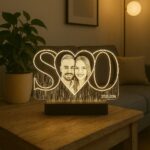 Kişiye Özel Harfli Modelli Gece Lambası