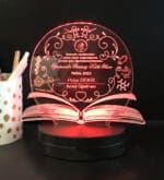 Biyoloji Öğretmenine Özel 3D Gece Lambası Hediyelik - Görsel 5