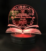 Tarih Öğretmenine Özel 3D Gece Lambası Hediyelik - Görsel 2