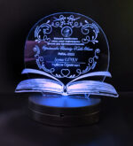 İngilizce Öğretmenine Özel 3D Gece Lambası Hediyelik - Görsel 3