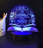 Coğrafya Öğretmenine Özel 3D Gece Lambası Hediyelik - Görsel 4