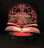 Fizik Öğretmenine Özel 3D Gece Lambası Hediyelik - Görsel 4