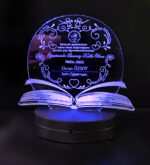 Tarih Öğretmenine Özel 3D Gece Lambası Hediyelik - Görsel 4