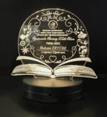 Coğrafya Öğretmenine Özel 3D Gece Lambası Hediyelik