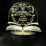 Tarih Öğretmenine Özel 3D Gece Lambası Hediyelik