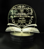 Tarih Öğretmenine Özel 3D Gece Lambası Hediyelik